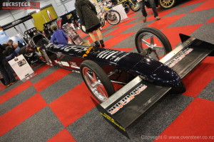 The Top Fuel dragster that made Reece Fish NZ's fastest man after a 361km/h, 5.22 second quarter mile run.