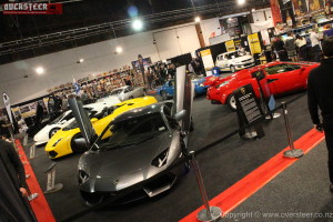 There was a pack of Lamborghinis lurking too