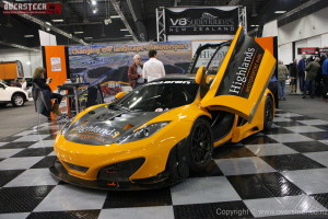 The incredible new Highlands  Motorsport Park had a display that included the remarkable McLaren MP4-12C GT3