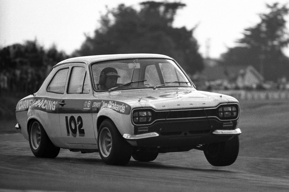 Jim Richards. Carney Ford Escort. Levin 1970. IMAGE/terry marshall