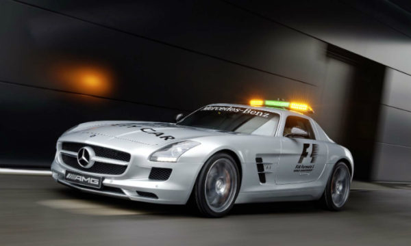The Mercedes-Benz SLS AMG GT was used between 2012-2014