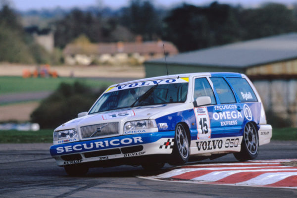 Responsible for making the estate the object of every family man’s desire, the unlikely Volvo 850 Estate became a legend on the track. Developed with Tom Walkinshaw Racing (TWR), there were minor aerodynamic benefits to the boxy estate over the saloon but the model was primarily chosen for publicity.